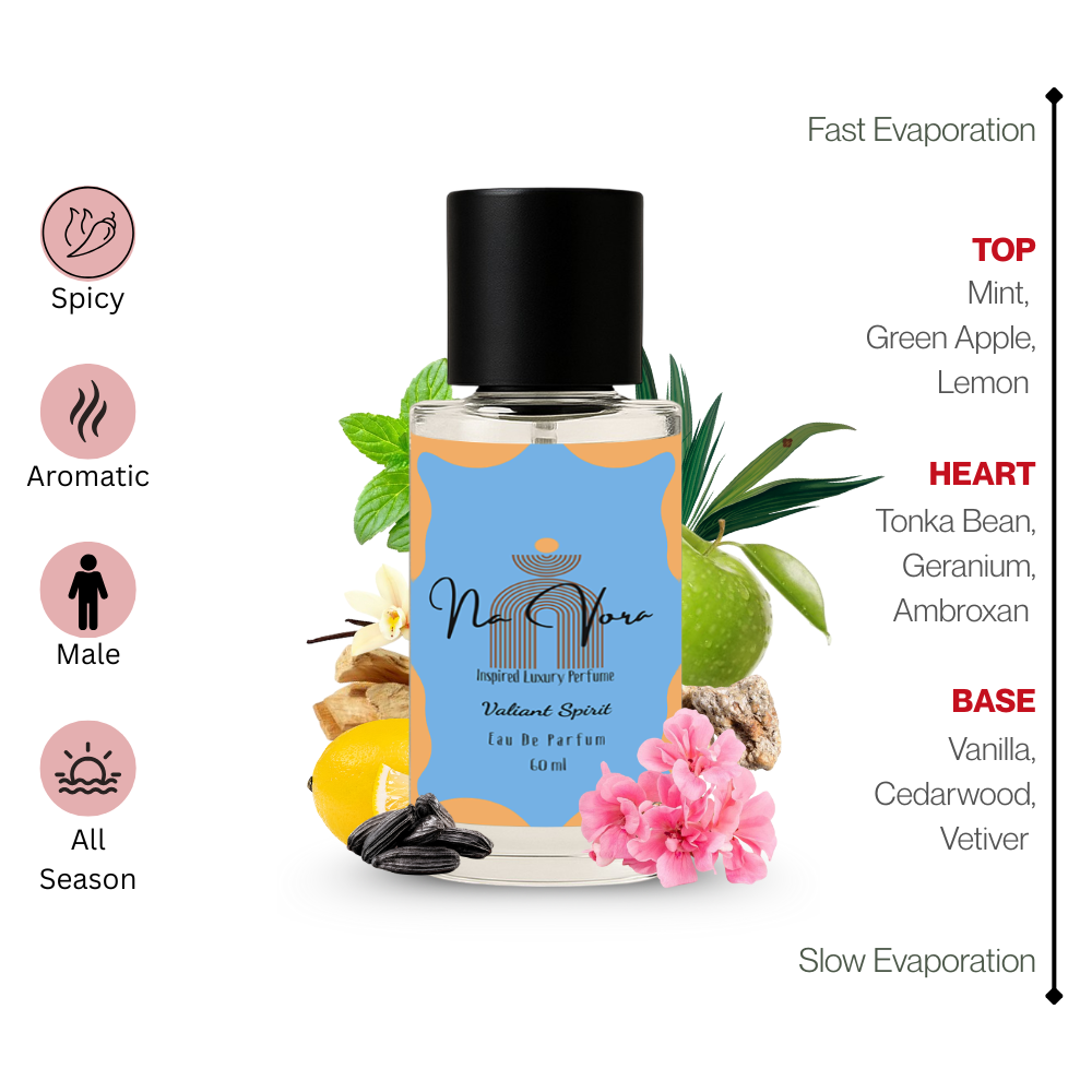 Navora Valiant Spirit Perfume for Men (60ML)